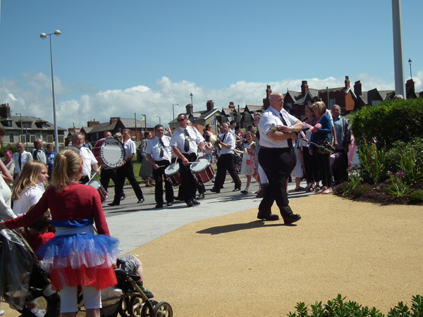 Fleetwood Old Boys Band. Photo: Robert Stead
