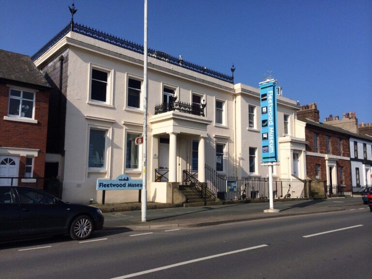 Fleetwood Museum on Queen's Terrace before the exterior was renovated