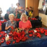 Making 10,000 recycled plastic poppies for Fleetwood in Bloom. What's Happening at Fleetwood Museum