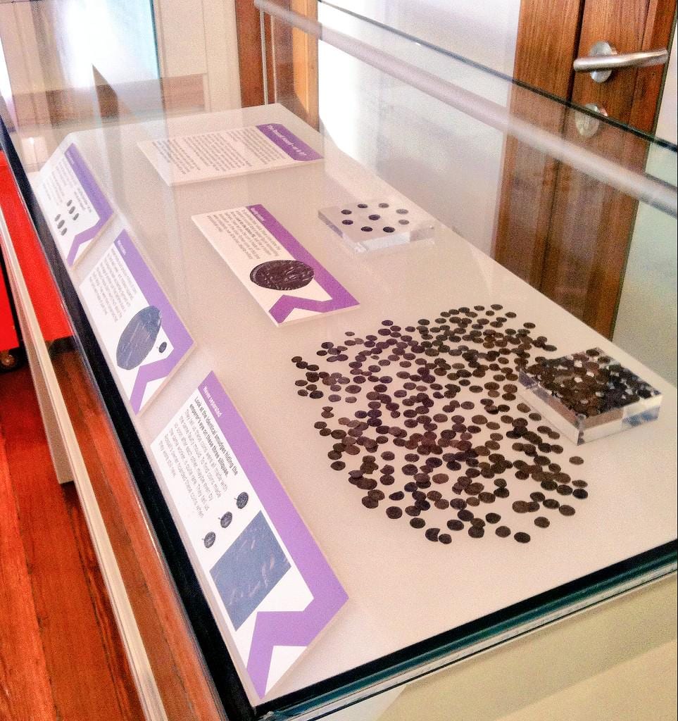 Rossall Hoard on Display at the Harris Museum