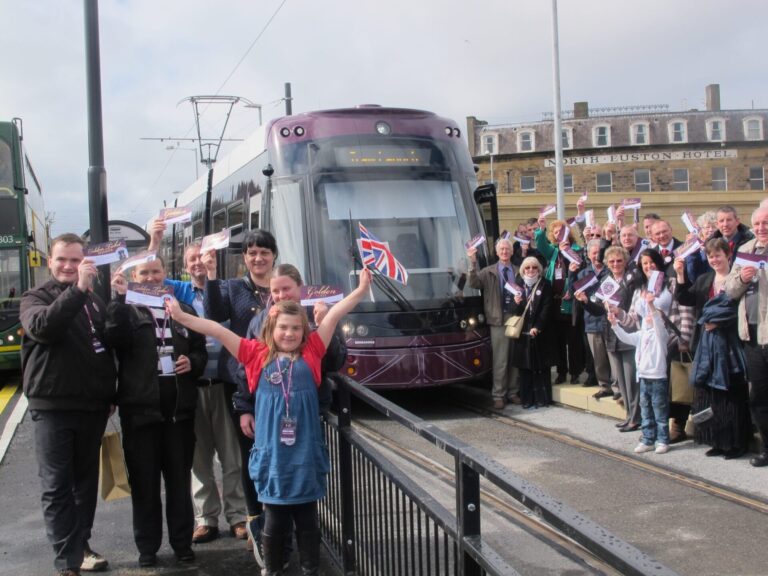 Tram Launch at Fleetwood