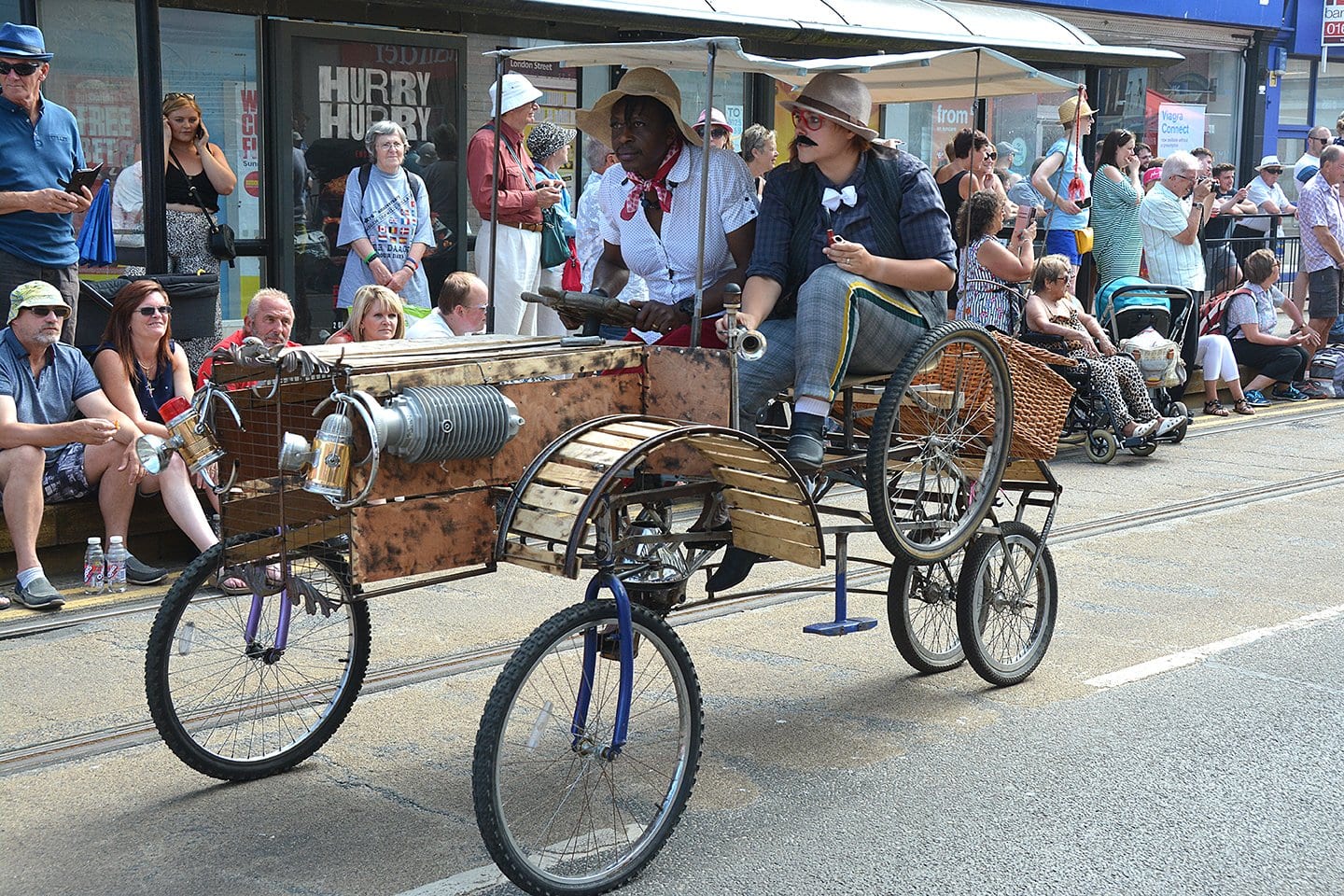 SpareParts Parade at Tram Sunday 2018