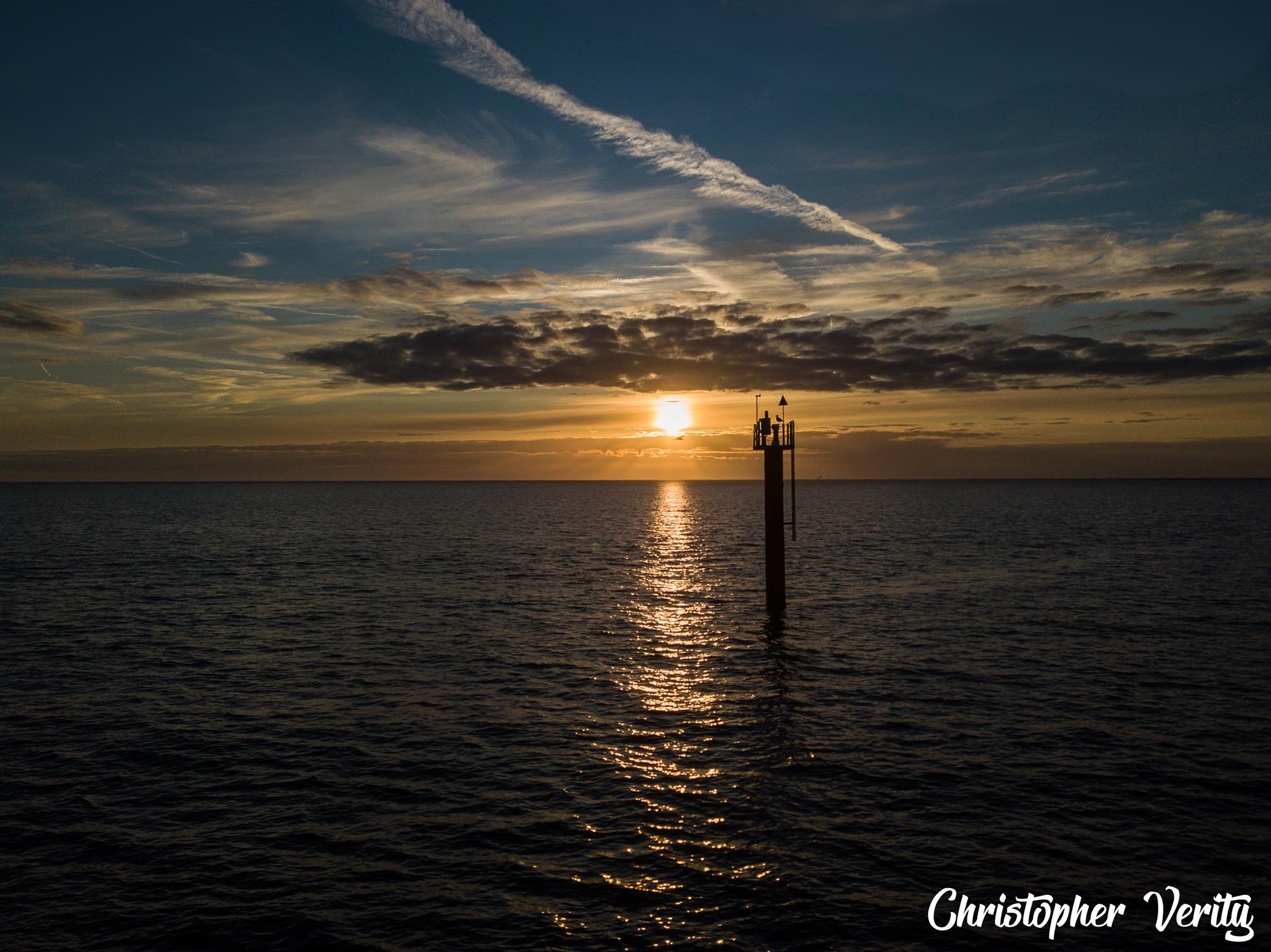 Offshore Shingle Island forming at Fleetwood. Photo: Christopher Verity