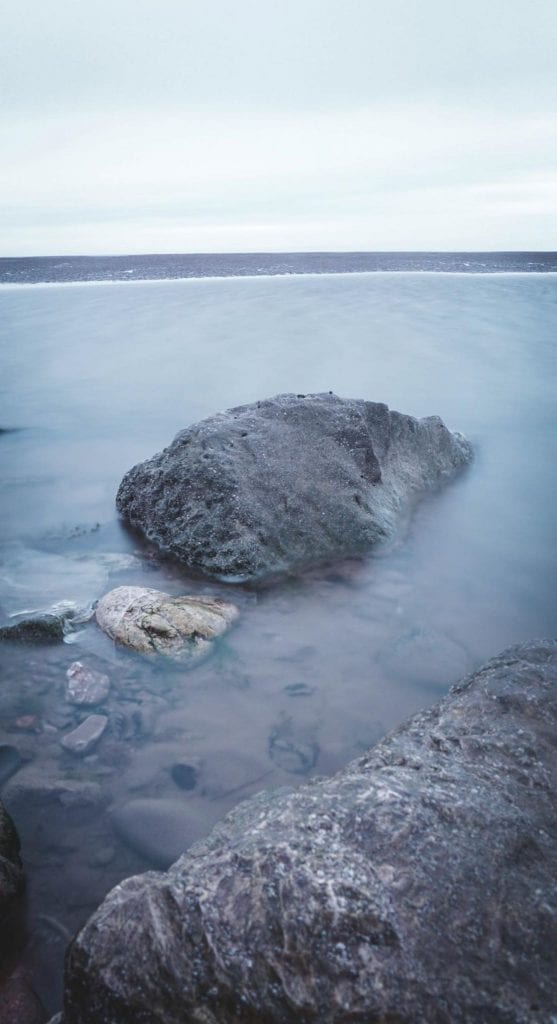 Lurking on the beach by Ben Carroll