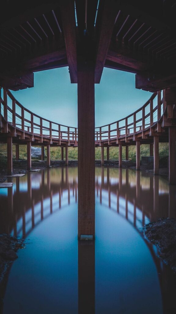 Just a bridge by Ben Carroll
