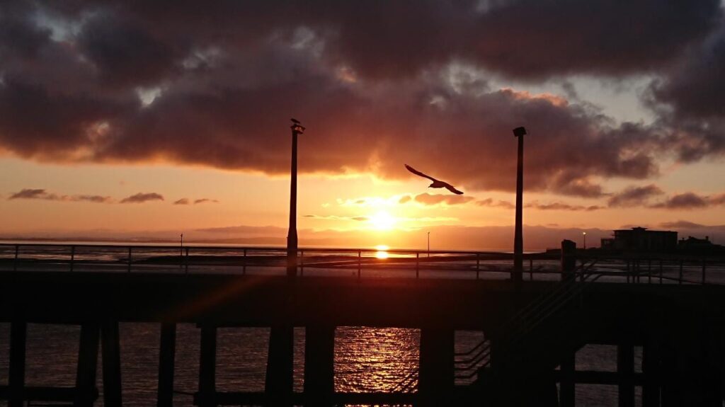 Sunrise on 21 May 2019, by Carol White