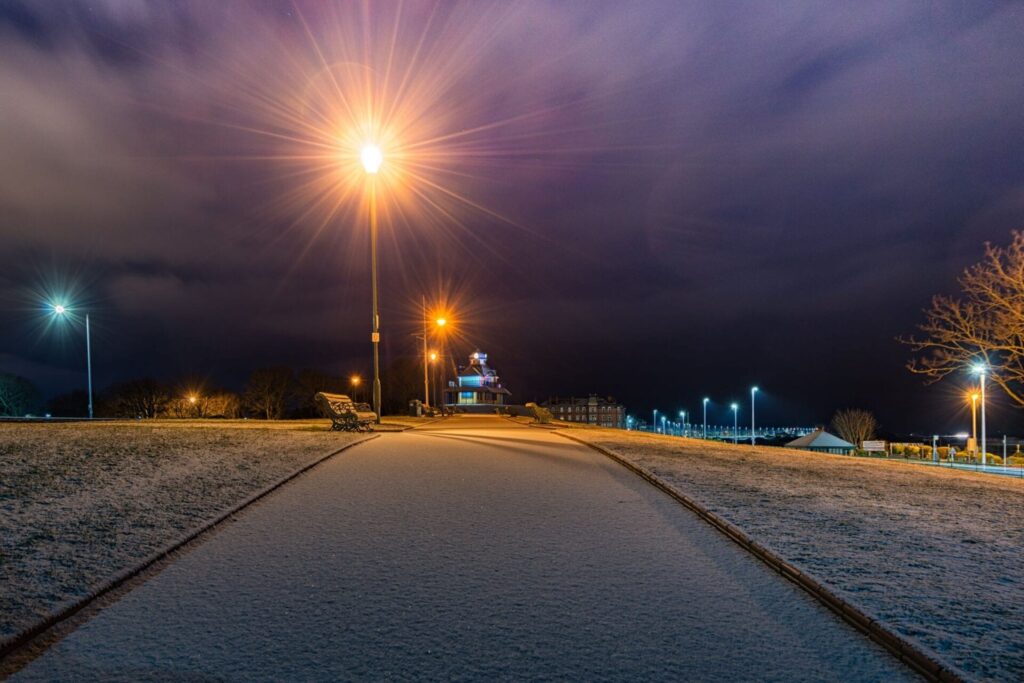 Snow at The Mount by Stuart Fitton