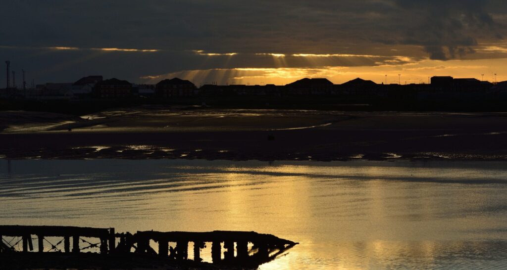 November evening in Fleetwood by Wendy Noblett