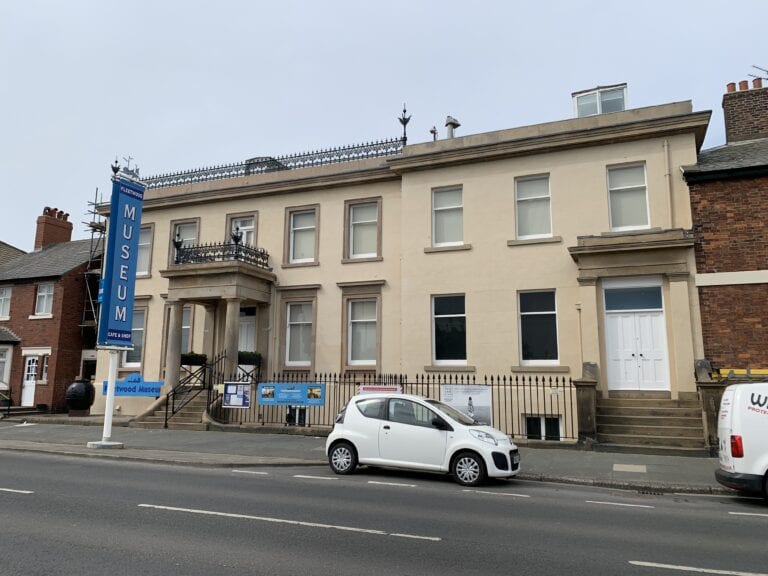 Restored facade of Fleetwood Museum
