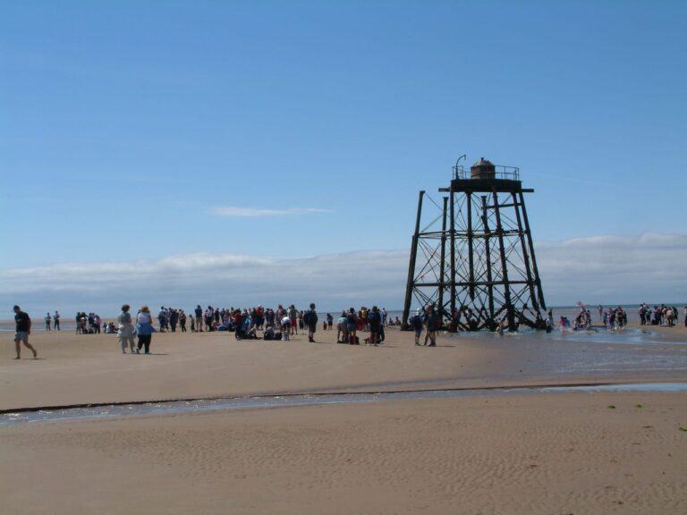 RNLI Wreck Trek to Wyre Light in 2005