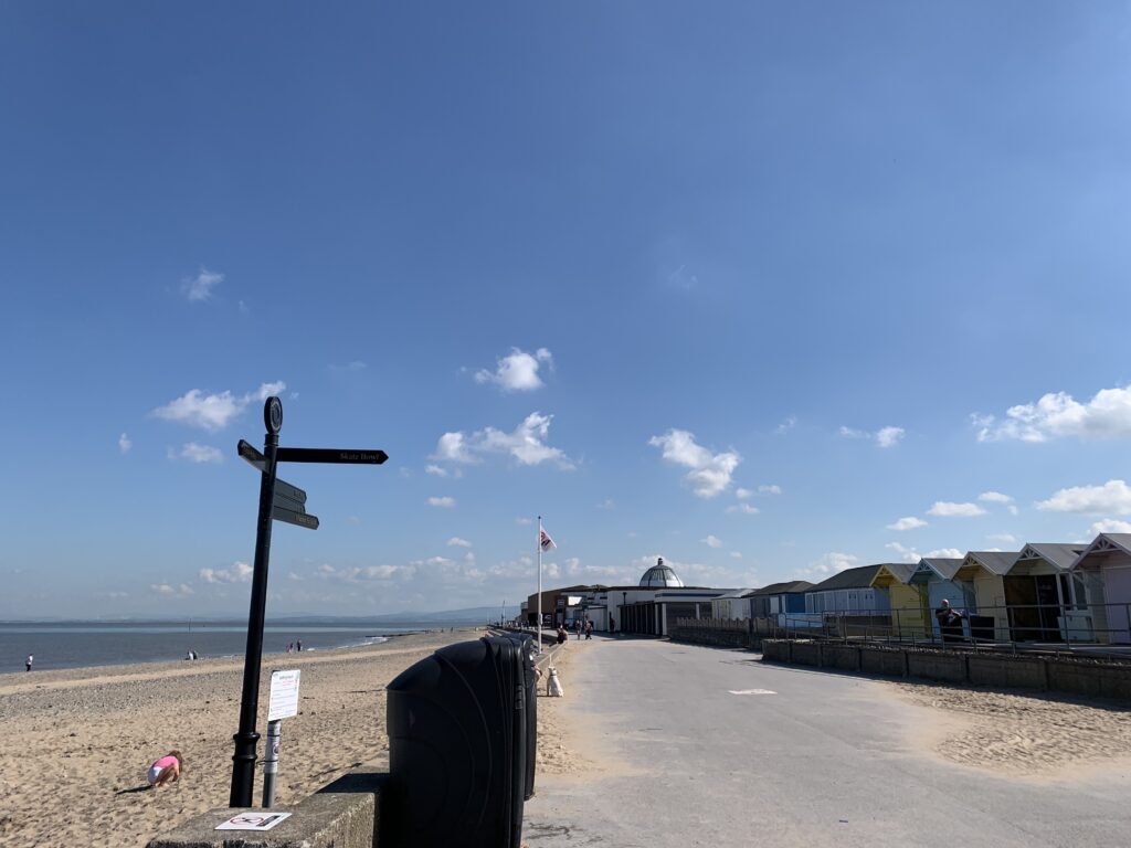 Marine Beach at Fleetwood