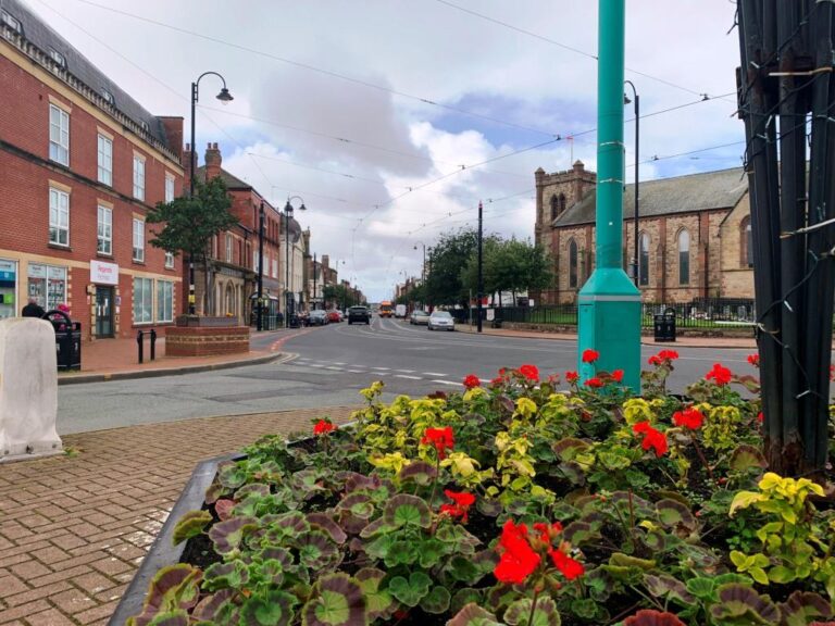 Lord Street in Fleetwood Town Centre