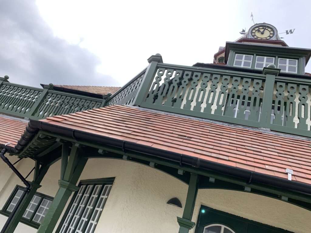 Mount Pavilion in its original colours