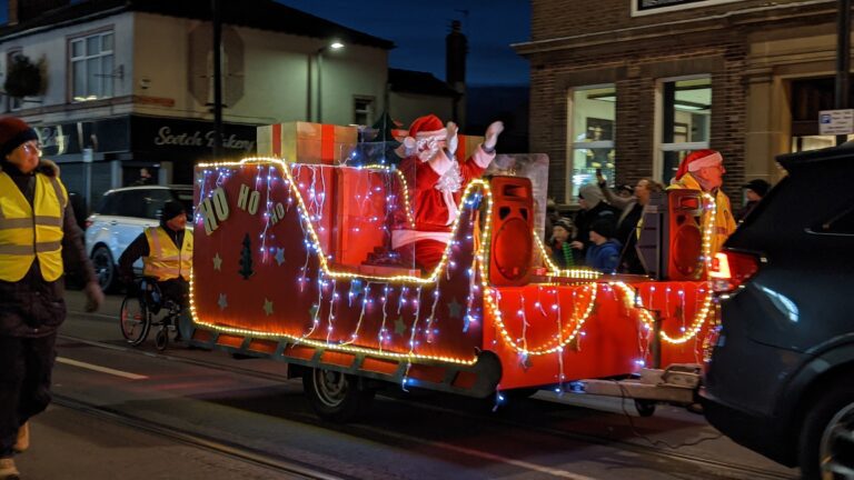 Fleetwood Festive Lights Lantern Parade and Switch On. Photo: Steven Hughes