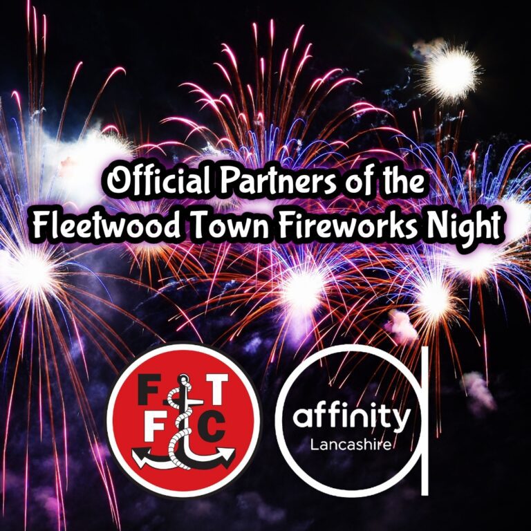 Fireworks Night at FTFC, sponsored by Affinity Lancashire