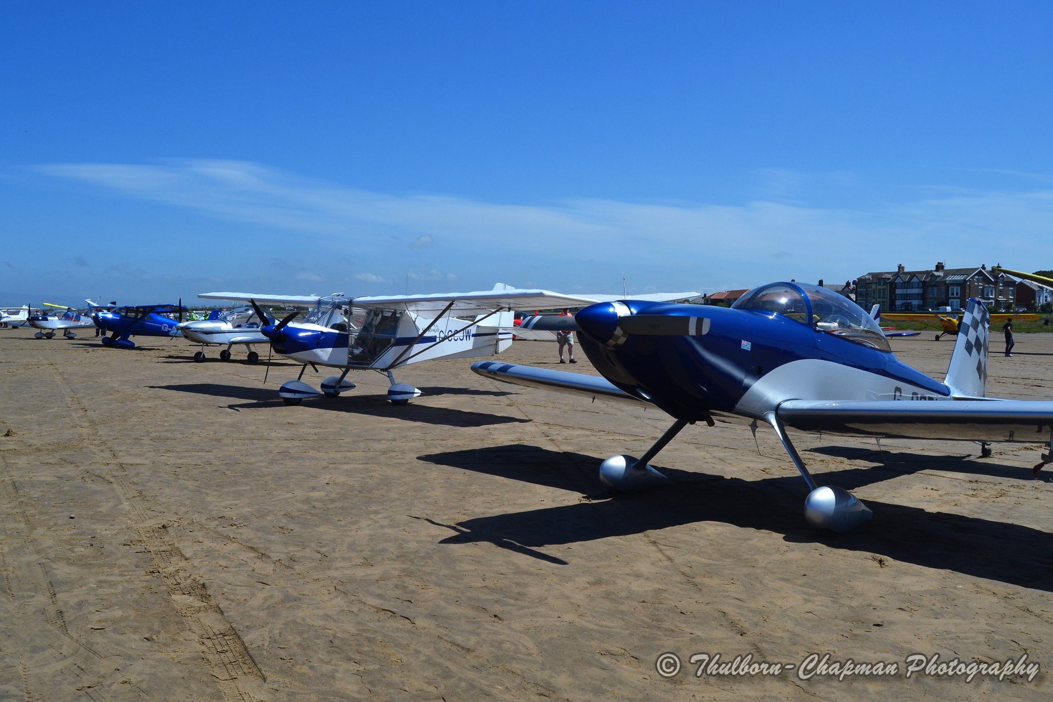 Lancashire Landings, light aircraft fly-in at Knott End. Photo: Thulborn Chapman Photography