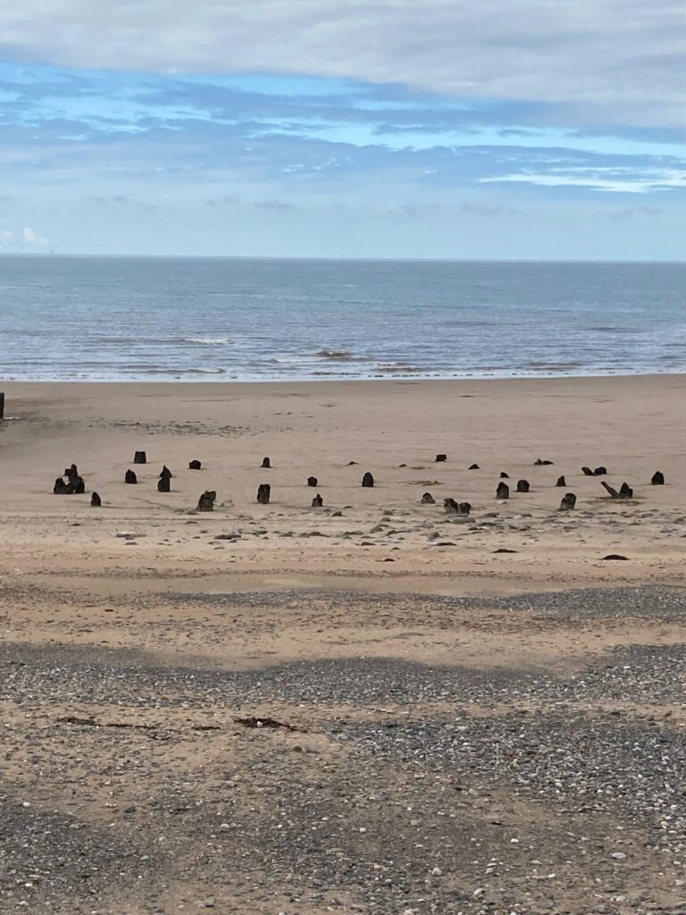 Remains of Fleetwood Beach Landmarks. Photo sent in by Ian P.