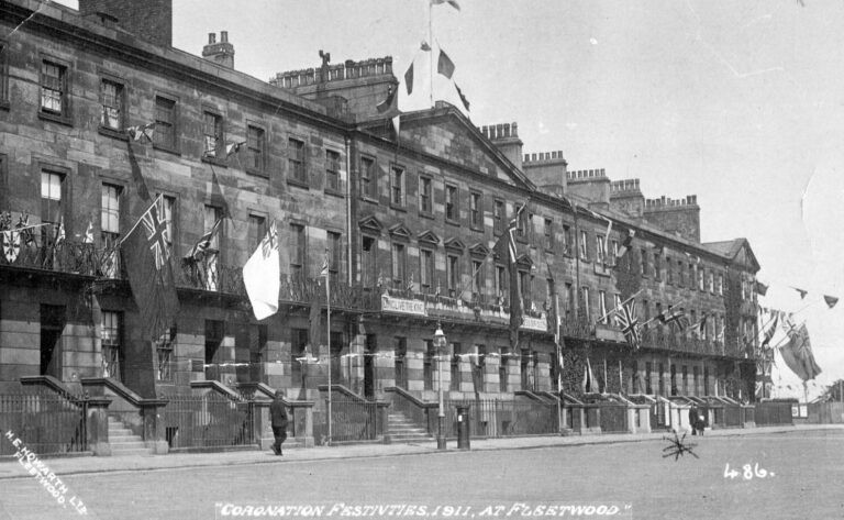 Queen's Terrace during 1911 Coronation Festivities