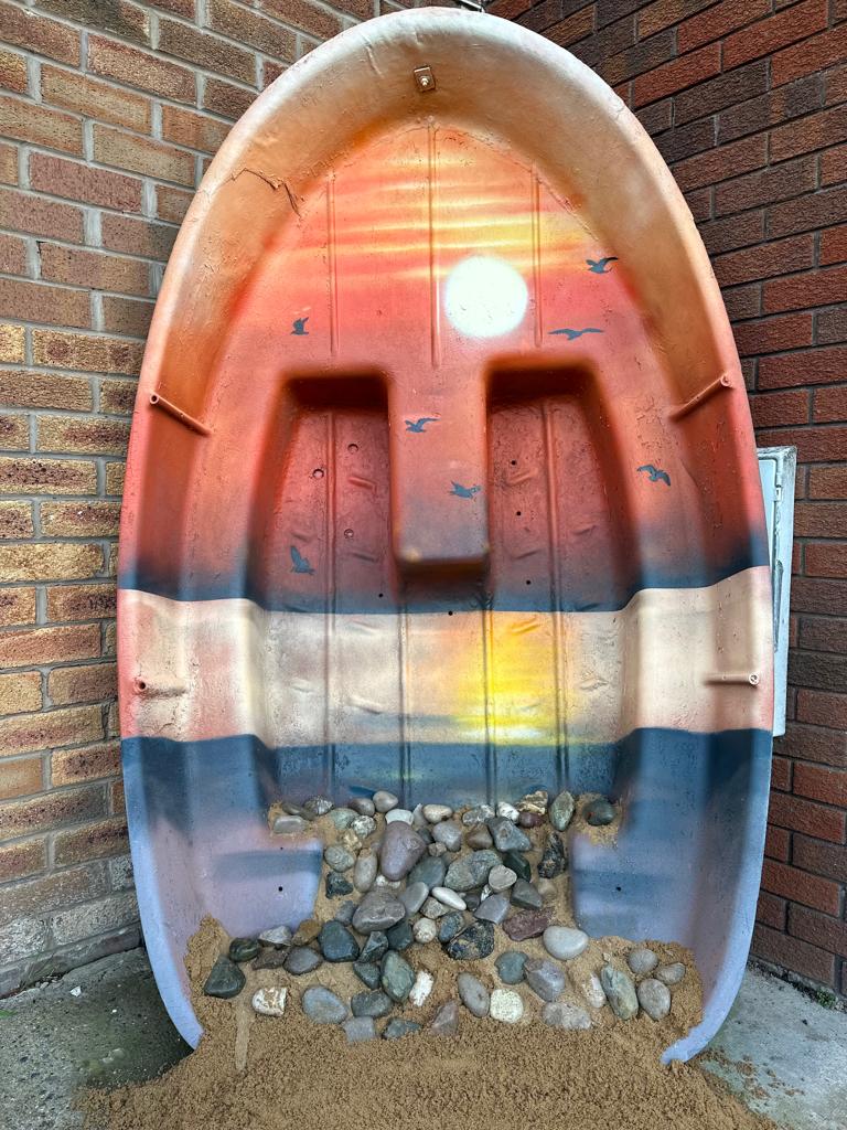 Boat painted by Seca One