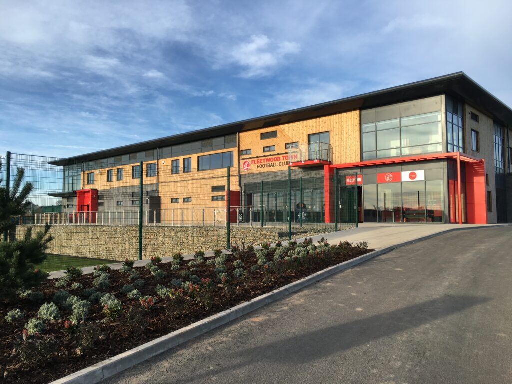 Poolfoot Farm training ground at Thornton