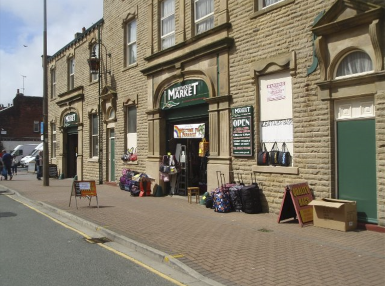 Victorian market building