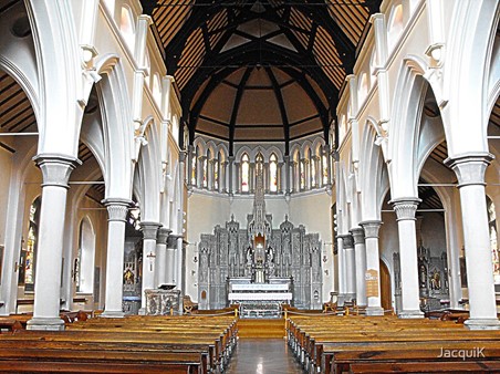 Inside St Mary's Church on Lord Street in Fleetwood