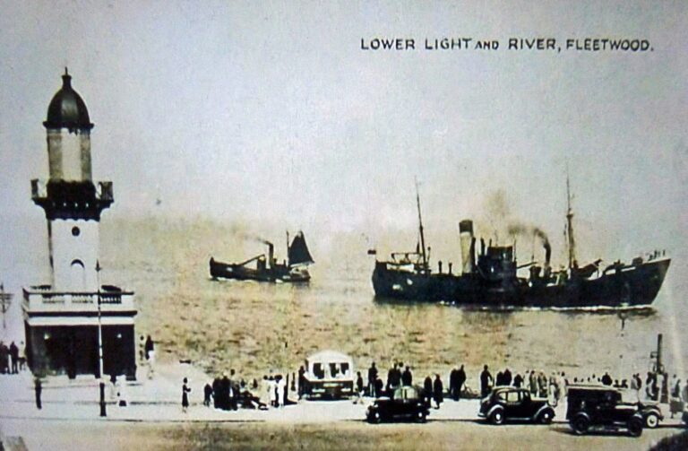 Lower Light and boats at the beach