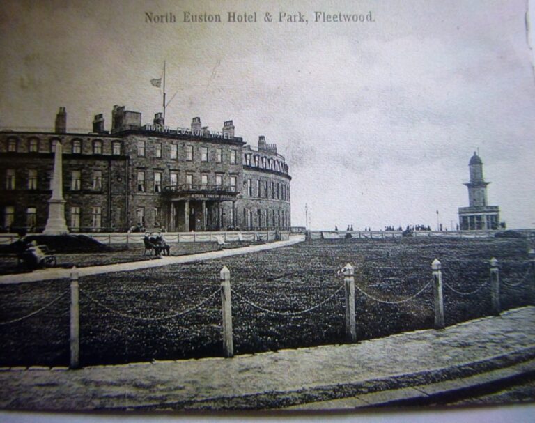 The Hotel and the Lower (Beach) Lighthouse