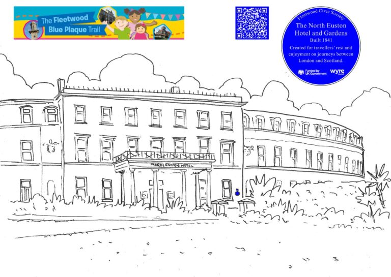 Colouring in Fleetwood - Euston Hotel