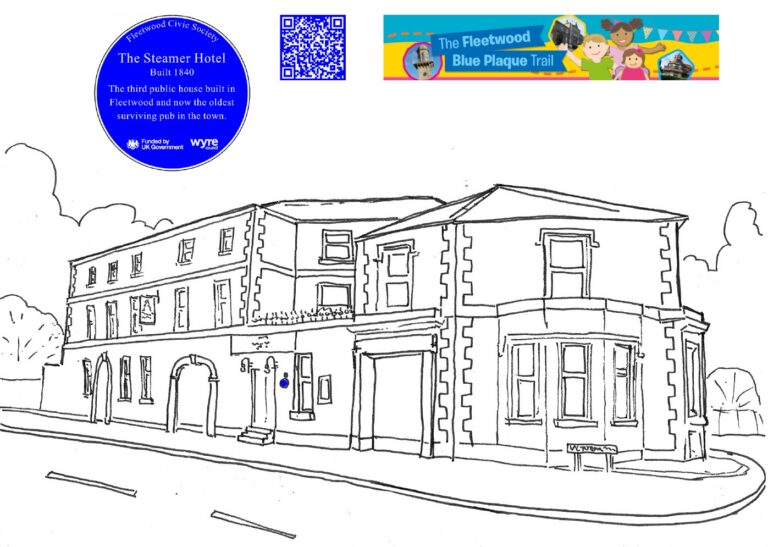 Colouring in Fleetwood the Steamer